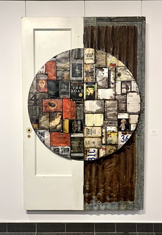 assemblage mixed media recycled materials arte povera