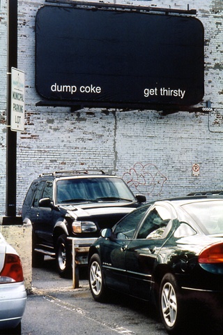 coke dump billboard