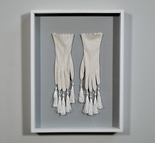 Adornments: To Show To Hide (detail) 
Gloves
