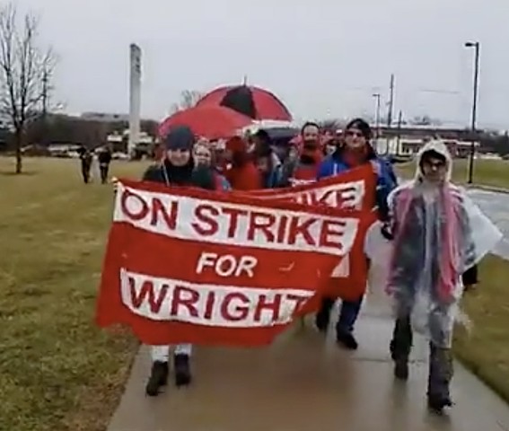 Wright State University 2019 Faculty Strike