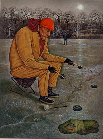 Ice Fisherman
