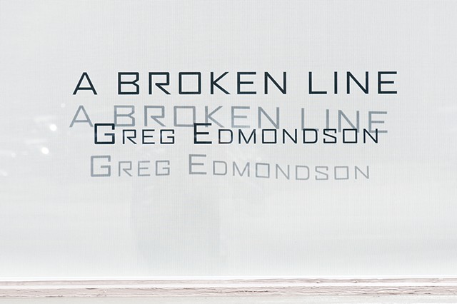 A Broken Line, window display
