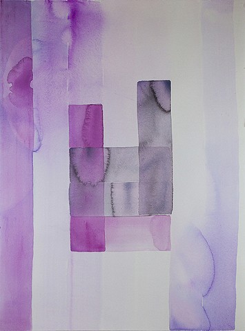 painting, on paper, abstraction