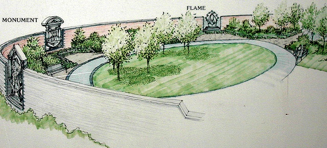 Black Country Route architectural rendering; Pocket Park