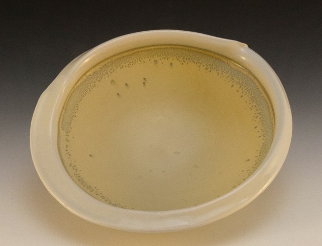 Ceramic bowl, Porcelain,  by Carol Naughton Ceramics