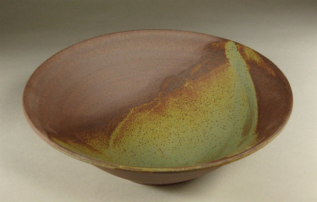 Ceramics, large bowl, stoneware, cone 6, by Carol Naughton Ceramics