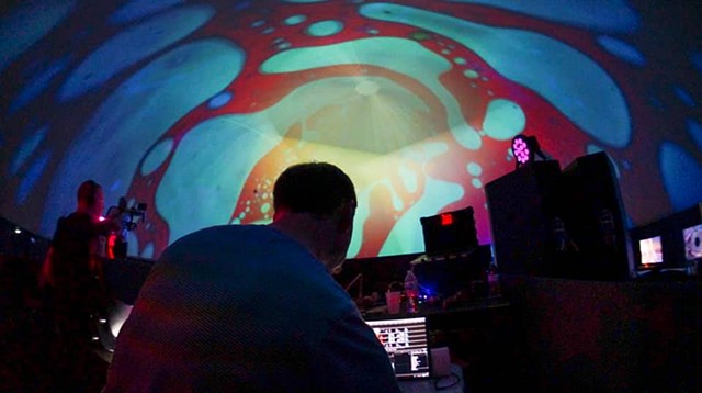 Liquid Light Lab at Art Basel 2018 - Miami
 - Full Dome Projections