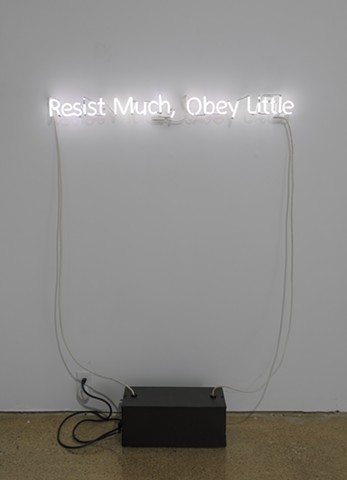 Resist Much, Obey Little