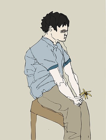 Boy with a Flower