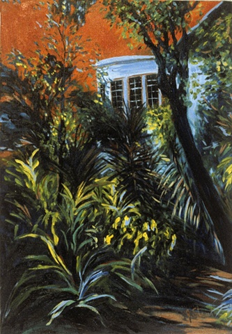 Tropical Garden with House, Venezuela