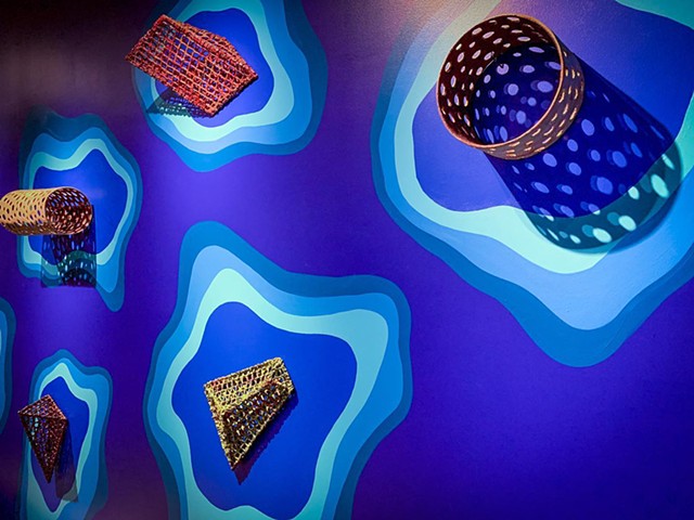 BREACH: LOGBOOK 20 | NEBULOUS - Gallery Stairwell Wall Installation View