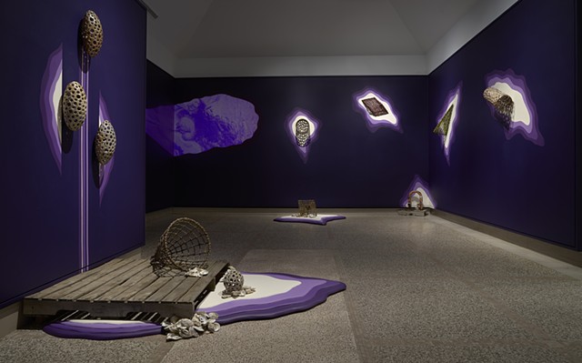 BREACH: LOGBOOK | ALLUVION - Gallery Installation Right Corner View