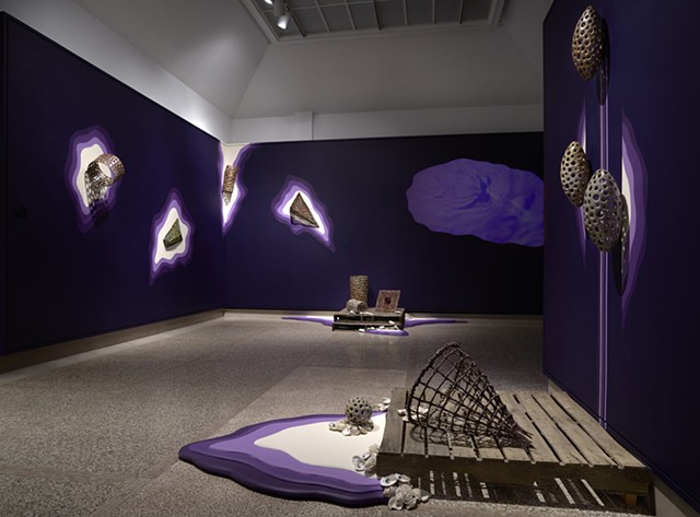 BREACH: LOGBOOK | ALLUVION - Gallery Installation Left Corner View