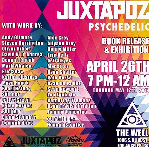 Juxtapoz Magazine  Psychedelic Group show i was in 