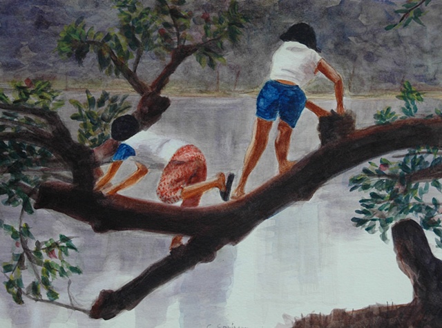 Two Kids on a Branch, Hanoi
