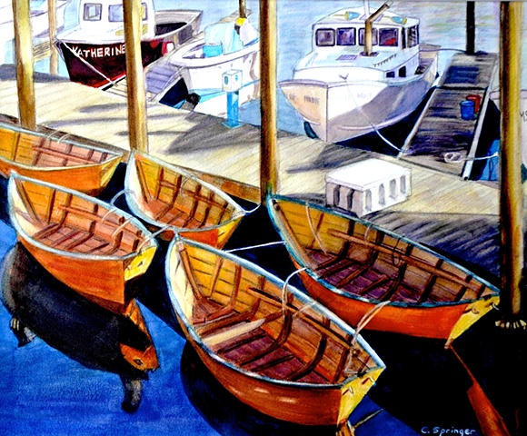 Boats in Gloucester