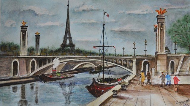 Pont Alexandre, Paris