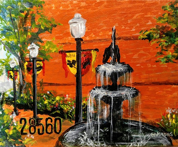 28560 new bern nc fountain alley pollock street christ church #lauragammonsstudios laura gammons @lauragammons #camplaura #lauragammons