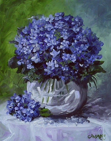 blue, glass, tablecloth, flowers, spring, southern
