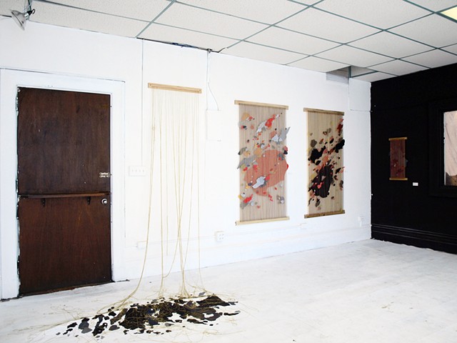 Installation View of Silex II, Prospect I, and Congress