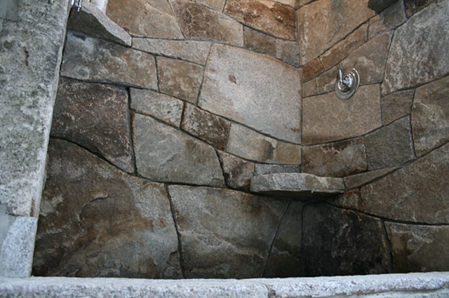 stone shower 