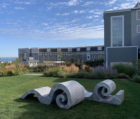 Fiddlehead chaise and Chaising waves #3 90 x 32 ld. 