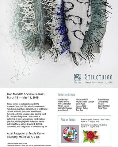 Structured @ The Textile Center MN March 18- May 16, 2019