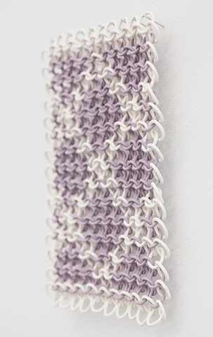 Washcloth (Lavender), side view