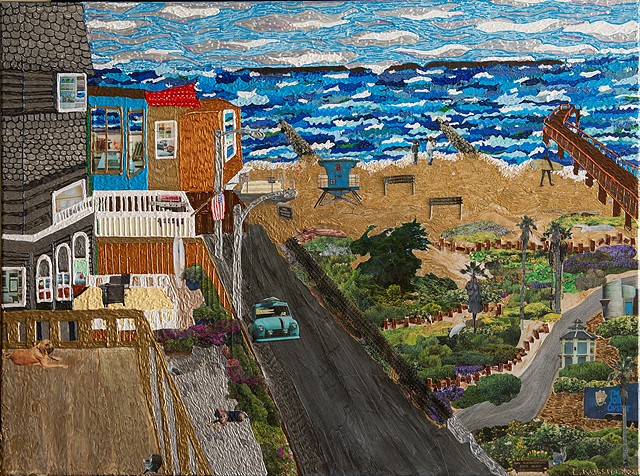 "The Beach House" SOLD (prints available)