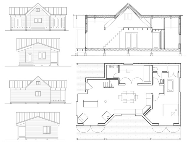 Off Grid Passive Solar House