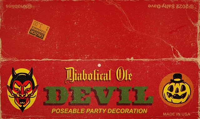 Ole Diabolical Devil package topper