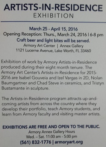 ARTISTS IN RESIDENCE at the Armory Art Center