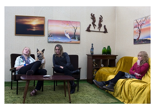 Nicole Robson's photographic series examining the theatrical nature of the domestic space