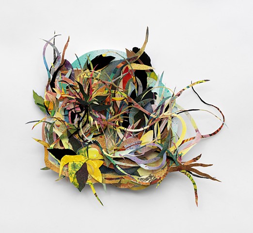 Study of Thorns (evening thicket)