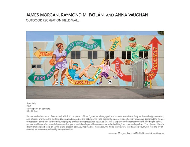 Public Art, Alameda County, prison, mural, art, painting, sports, youth
