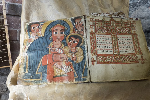 Ancient Coptic Christian Manuscript, Lailibela, Ethiopia 