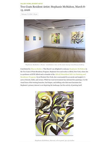 Two Coats of Paint Artist Residency 