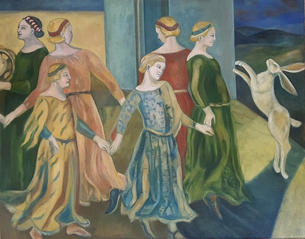 Lorenzetti Dancing Girls and Pisanello's Hare