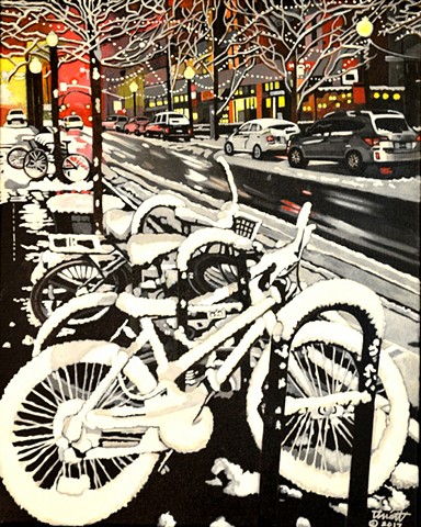 Snowy Bikes