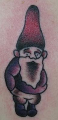 Peter McLeod Tattoo Traditional Gnome Tattoo