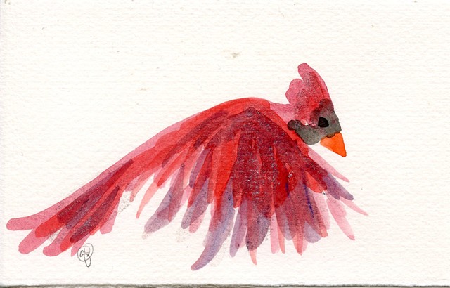 Cardinal [flying]