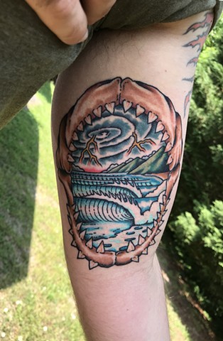50 Greatest Shark Tattoos Symbolism  Design Inspiration