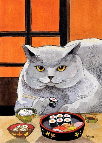 Sushi Cat "Big Fred"