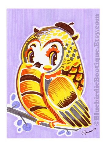 Kitsch Owl