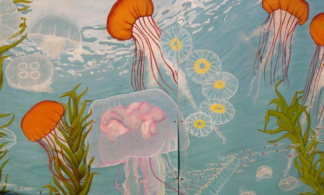 Plankton Mural; Jellies