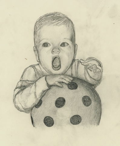 Baby With Ball (2)