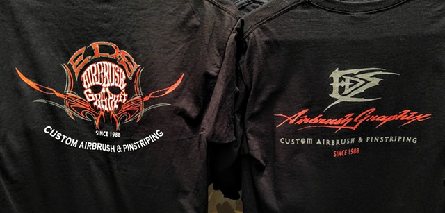 E.D.S. AIRBRUSH GRAPHIX SHIRTS