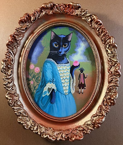 Lady in Blue