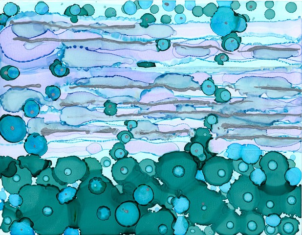 shelley lowenstein beta cells art and science biology abstracts ink paper
