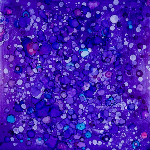 shelley lowenstein beta cells blues art science abstractions ink diabetes type one